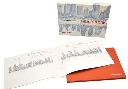 Chicago Reflected: A Skyline Drawing from the Chicago River