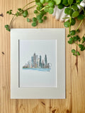 Chicago Skyline - Watercolor DIY Kit