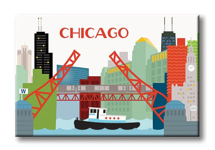 Chicago Skyline Magnet