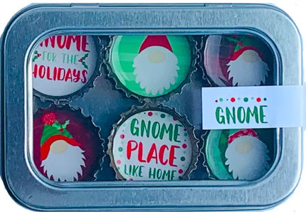 Gnomes Christmas Magnets