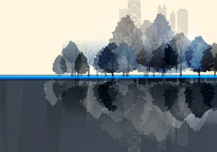 Chicago - Winter City Print