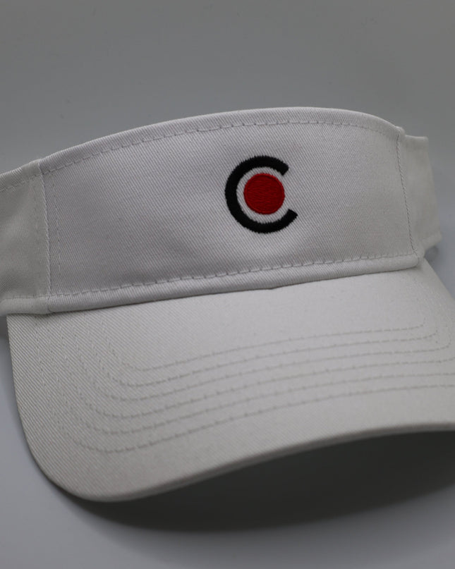 CAC Logo Visor White
