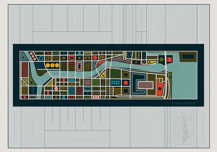 Chicago River Print