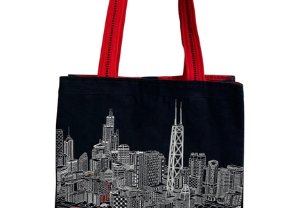 Chicago Tote Bag- Night