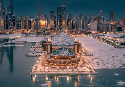 Above and Across Chicago