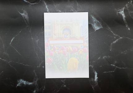 Chicago Marquee Tulips Notepad