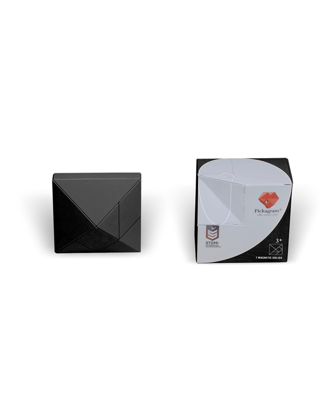 Pickagram 3D Art Puzzle - Black