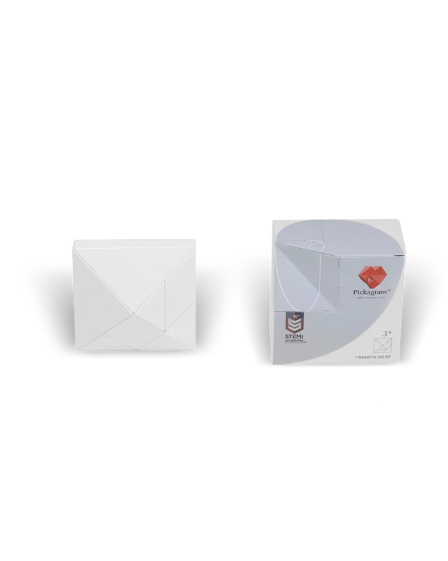 Pickagram 3D Art Puzzle - White