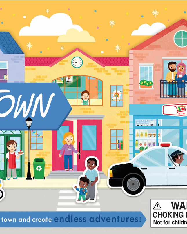 Felt Words: My Town
