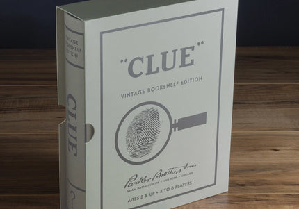 Clue Vintage Bookshelf Board Game