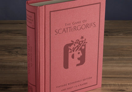 Scattergories Vintage Bookshelf Board Game