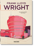 Cover of 'Frank Lloyd Wright 45th Edition' book featuring a red building design by Frank Lloyd Wright.