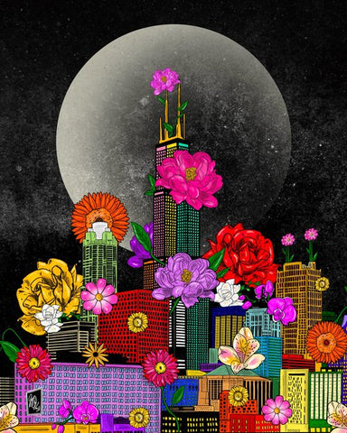 Grow On, Chicago 11x14 Print