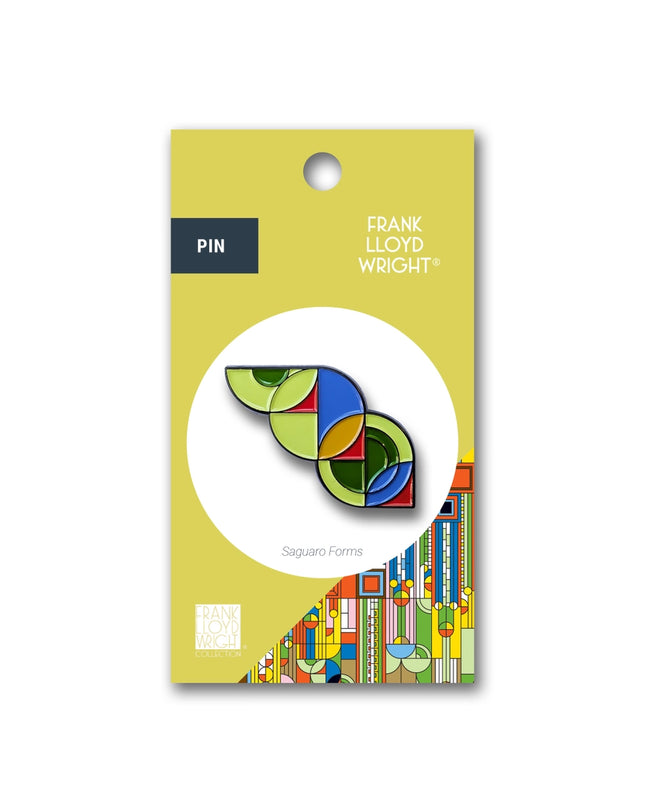 Enamel Pin - Saguaro Forms FLW