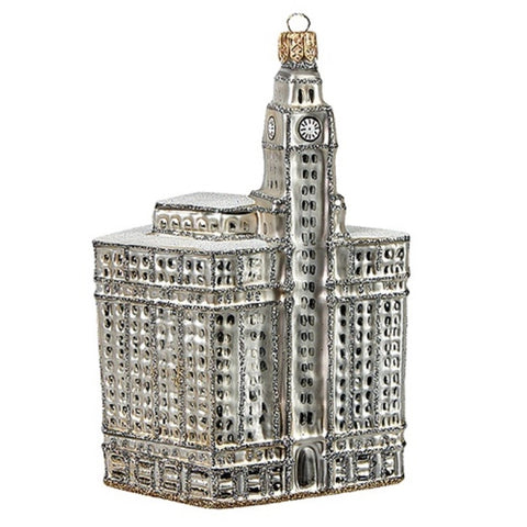 Wrigley Building Glass Ornament