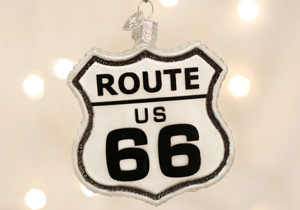 Historic Route 66 Sign Ornament