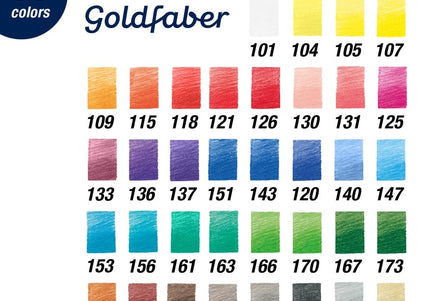 Goldfaber Color Pencils - Tin of 36