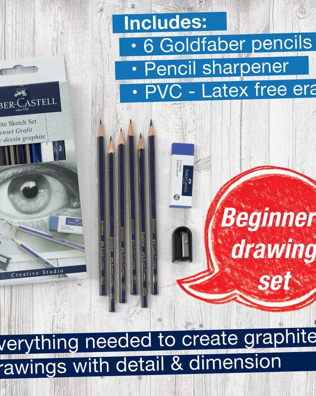 Graphite Sketch Set For Students and Beginning Artists