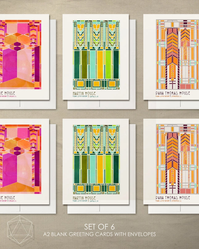 FLW Greeting Cards- Set of 6