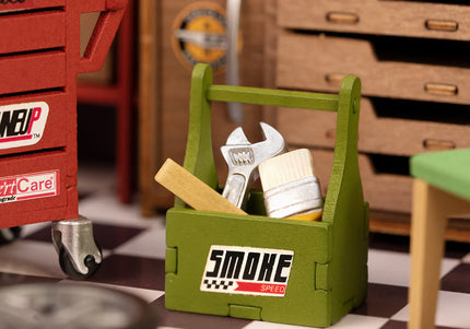 DIY Garage Workshop Miniature House