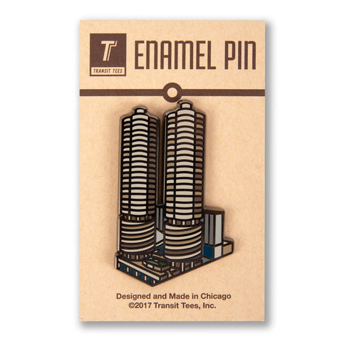 Corncob Towers Pin Enamel Pin