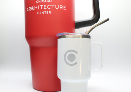 CAC Mini Steel Tumbler Shot White