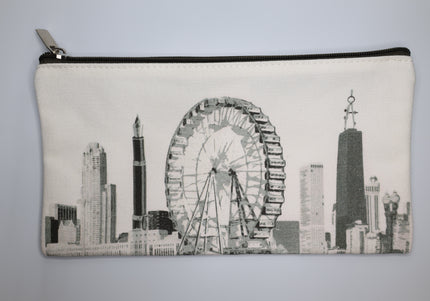 CAC Skyline Canvas Pencil Bag