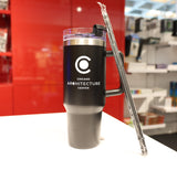 CAC Stainless Steel Tumbler Black Lrg