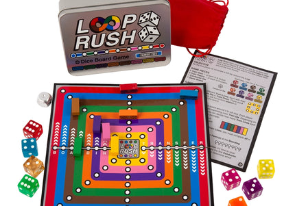 Loop Rush: Dice Board Game