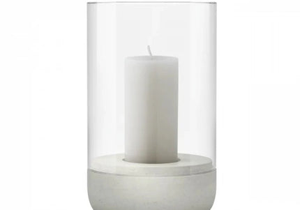 Calma Hurricane Lamp- Clear Glass