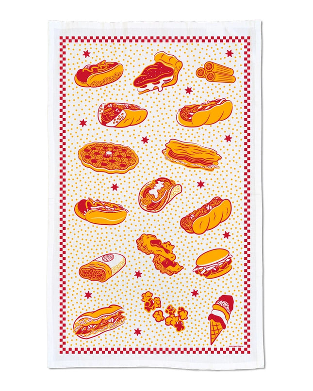 Chicago Style Eats Dish Towel