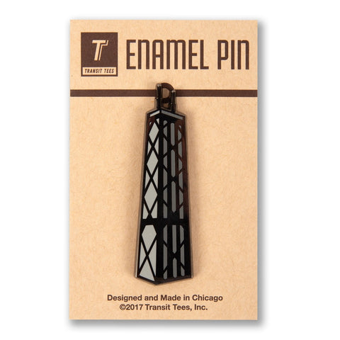 Signature Tower Enamel Pin
