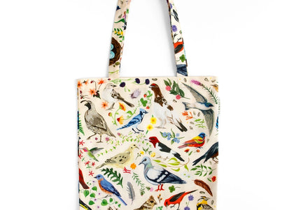 Feathered Friends Birds Tote Bag