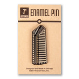 Diamond Building Enamel Pin