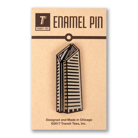 Diamond Building Enamel Pin
