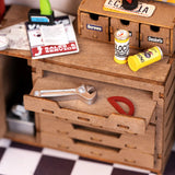 DIY Garage Workshop Miniature House