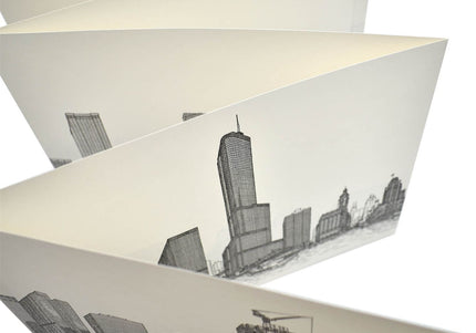 Chicago Reflected: A Skyline Drawing from the Chicago River