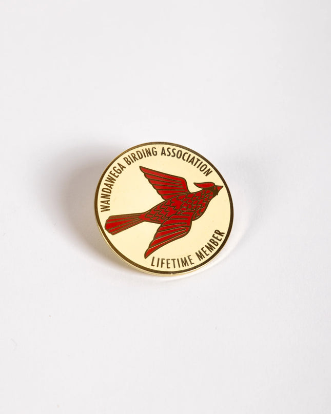 Enamel Cardinal Membership Badge