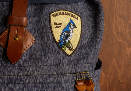 Blue Jay Embroidered Patch