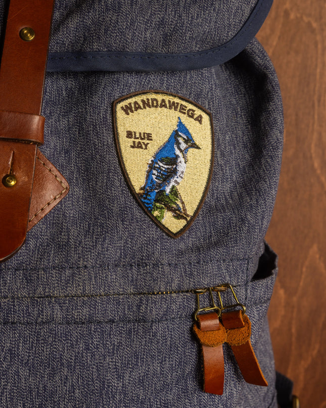 Blue Jay Embroidered Patch