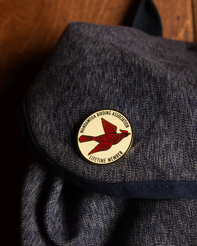 Enamel Cardinal Membership Badge