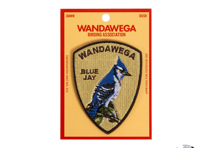 Blue Jay Embroidered Patch
