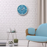 About Dot Time Wall Clock Blue