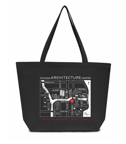 CAC Logo Map Tote