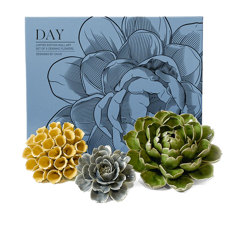 Ceramic Flower Day Gift Box Set