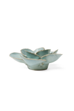 Milk Teal Poppy Ceramic Flower