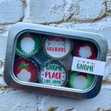 Gnomes Christmas Magnets