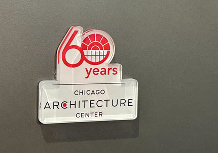 CAC 60th Anniversary Acrylic Magnet