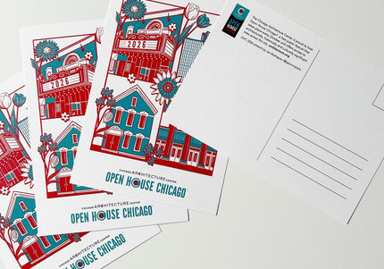 Open House Chicago 2026 Postcard