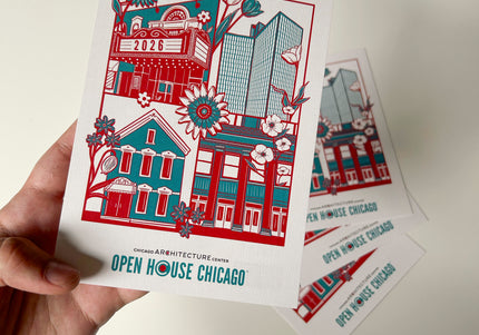 Open House Chicago 2026 Postcard